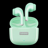 Lenovo LP40 Pro - Bluetooth 5.1 draadloze hoofdtelefoon met hifi-geluid, aanraakbediening, oplaadetui en microfoon