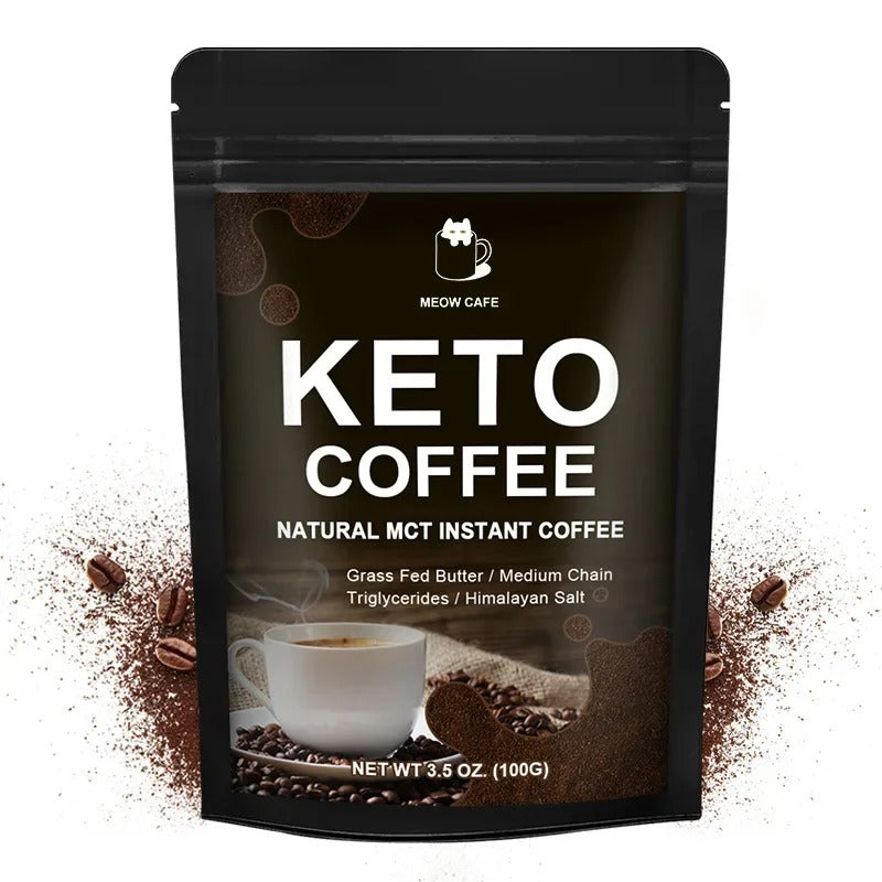 KetoBrew - Ketogene koffiemelange voor energie en welzijn | Aromatische drank als aanvulling op je levensstijl