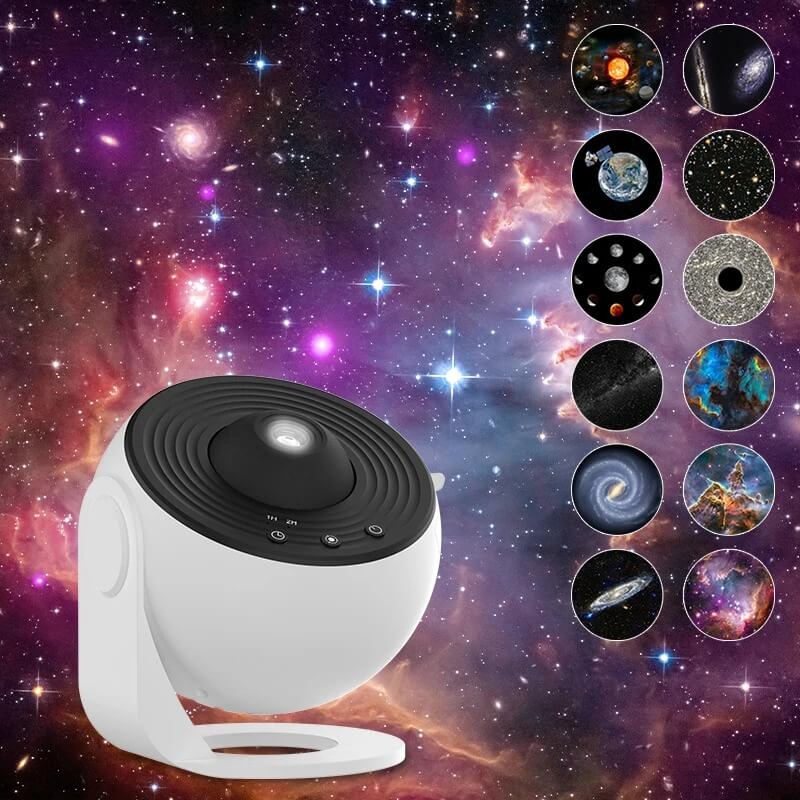 CosmaView - Sterrenhemel Projectorlamp voor kinderkamer en slaapkamer | Galaxy Projector met 360 ° Rotatie