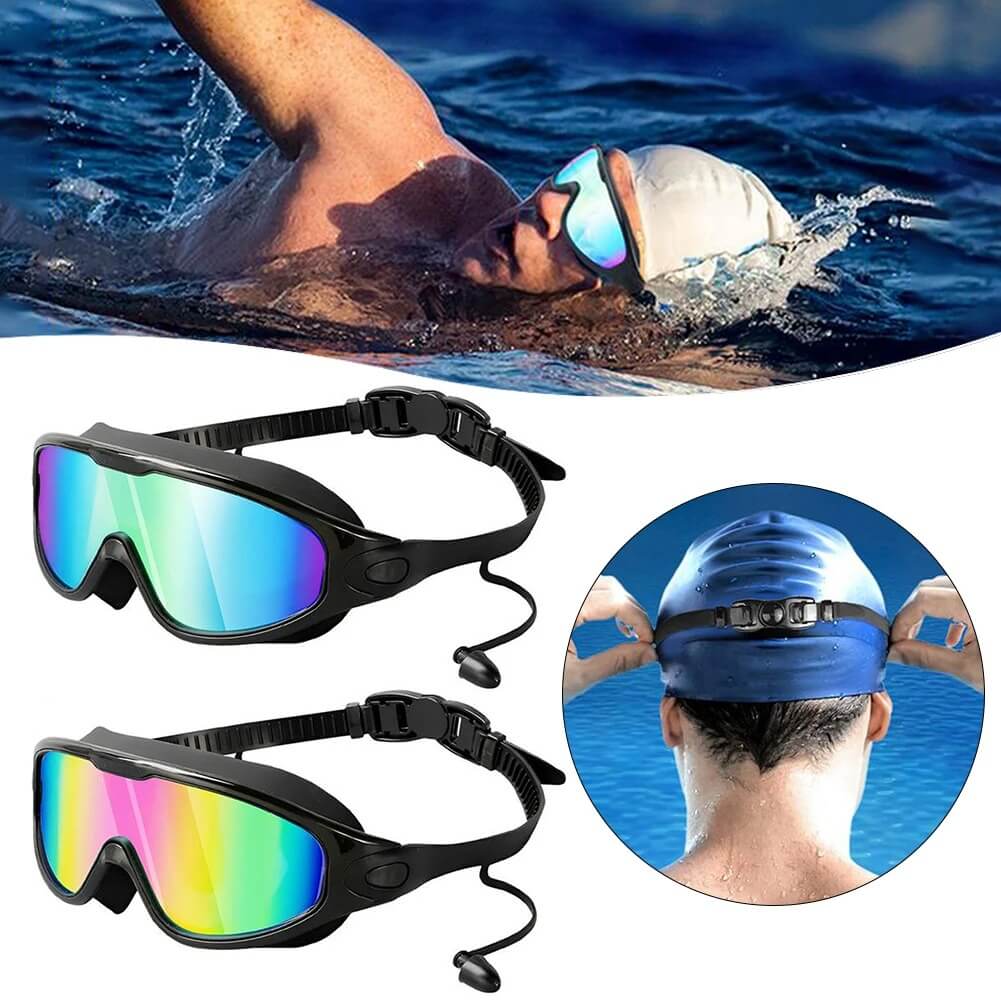 ProSwimming - Professionele zwembril met oordopjes | Helderheid en comfort in het water