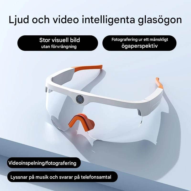 SmartSol - Zonnebril met ingebouwde camera en draadloze hoofdtelefoon | Compact en functioneel voor actieve avonturen