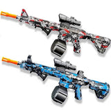 BlastForge - M416 Jelly Rifle met 7,4V batterij en dubbel magazijn voor actief buitenspelen