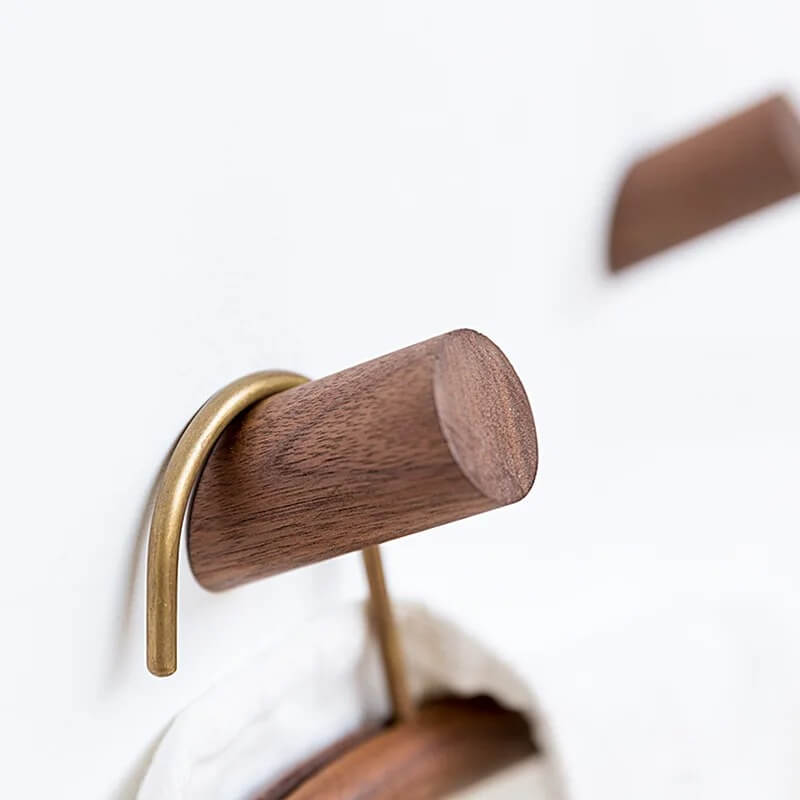 BarkHook - Houten wandhaak voor kleding, sleutels en accessoires | Stijlvol opbergen in natuurlijk design