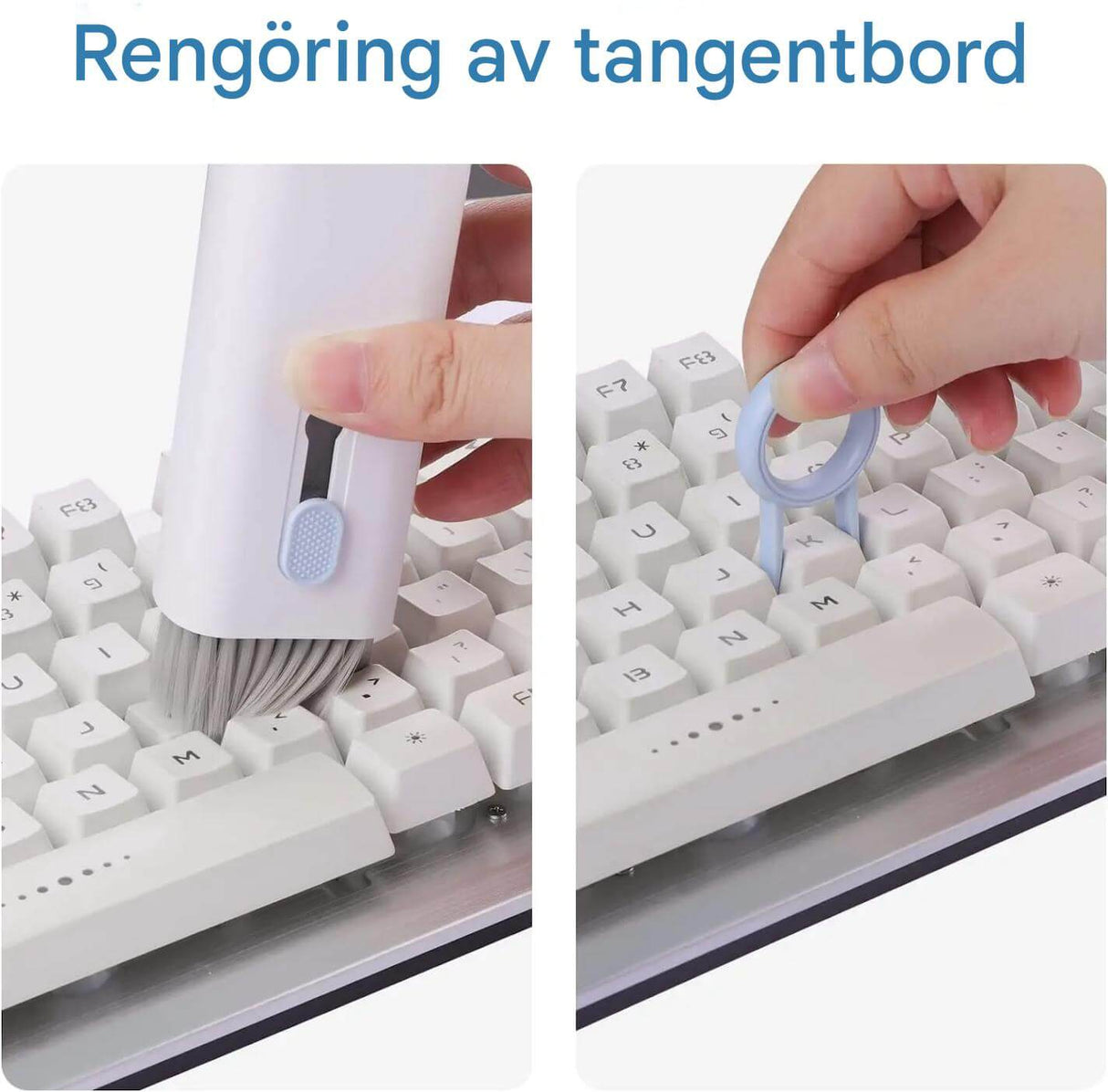 CleanMate - 7-in-1 Toetsenbord & Koptelefoon Schoonmaak Kit | Smart Care Oplossing voor Computer & Tech Gadgets