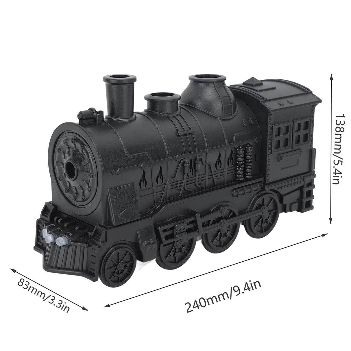 TrainAroma - Luchtbevochtiger & Aroma Diffuser met LED en afstandsbediening | Uniek Trein Geïnspireerd Ontwerp