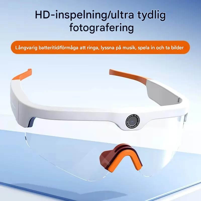SmartSol - Zonnebril met ingebouwde camera en draadloze hoofdtelefoon | Compact en functioneel voor actieve avonturen