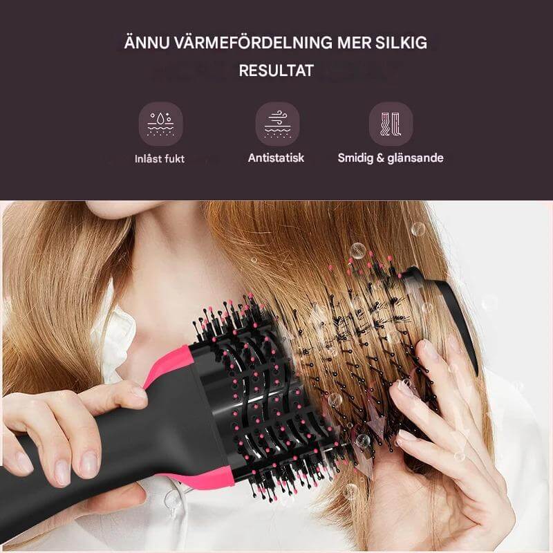 StylePro - 4-in-1 Heteluchtborstel voor föhnen, volume geven en stylen | Gemakkelijk je haar stylen met één apparaat