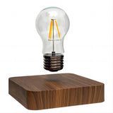 LumoGlide - Magnetische Zwevende LED Lamp | Zwevende Tafellamp met Houten Afwerking voor Bureau en Interieur