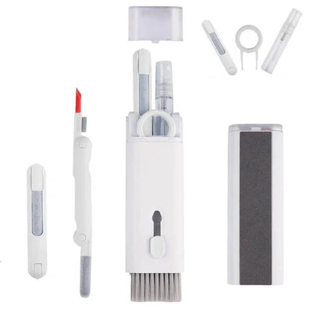 CleanMate - 7-in-1 Toetsenbord & Koptelefoon Schoonmaak Kit | Smart Care Oplossing voor Computer & Tech Gadgets