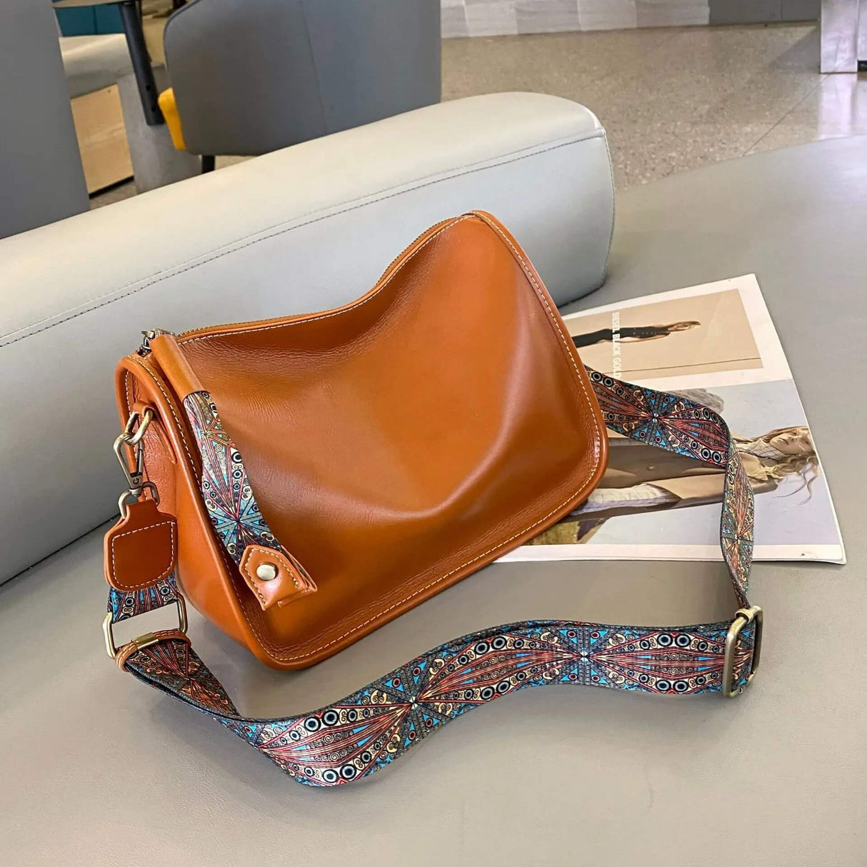 Luxe Leren Tas - Ruime en elegante handtas van echt leer