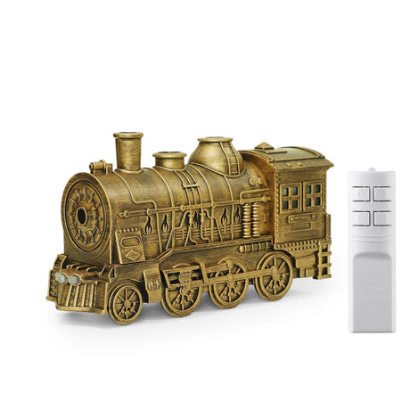 TrainAroma - Luchtbevochtiger & Aroma Diffuser met LED en afstandsbediening | Uniek Trein Geïnspireerd Ontwerp