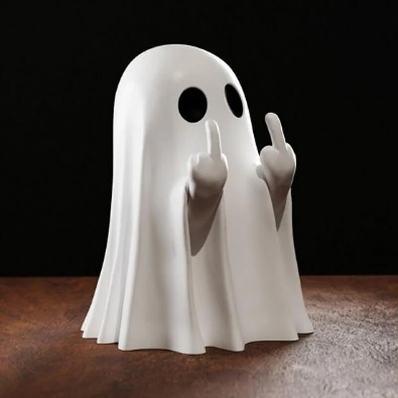 Halloween Decoratie: Schattig Spookbeeldje - Eng en Leuk Beeldje voor Thuis