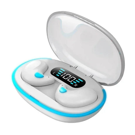 SoundBeats - Minimale ultradunne draadloze hifi-hoofdtelefoon voor slaap & comfort