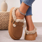 Wintessa - Warme, gevoerde damessloffen met elegante, retro look en zacht comfort