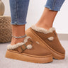 Wintessa - Warme, gevoerde damessloffen met elegante, retro look en zacht comfort