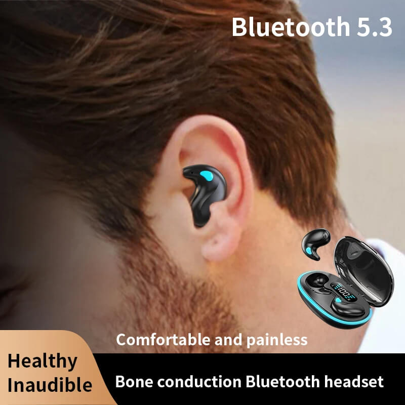 SoundBeats - Minimale ultradunne draadloze hifi-hoofdtelefoon voor slaap & comfort