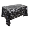 Halloween tafelkleed met pompoen en spinnenweb - Plastic tafelkleed voor feesttafels en huisdecoratie 220x130 cm