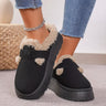 Wintessa - Warme, gevoerde damessloffen met elegante, retro look en zacht comfort