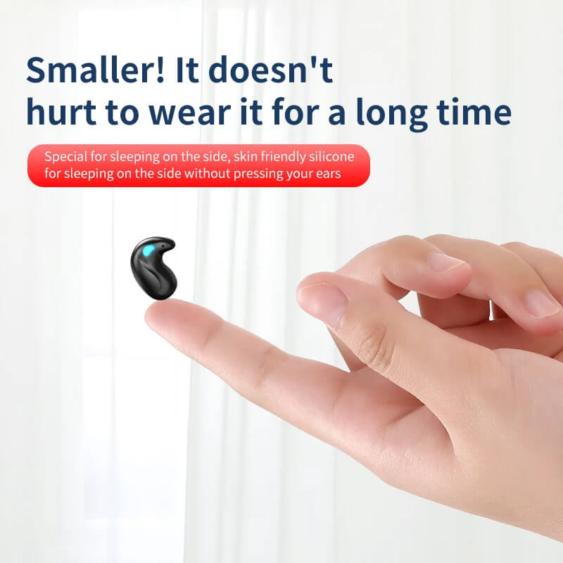 SoundBeats - Minimale ultradunne draadloze hifi-hoofdtelefoon voor slaap & comfort