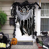 Halloween Decoratie: Hangende Spookhuis Decoratie - Spook, Schedel en Skelet