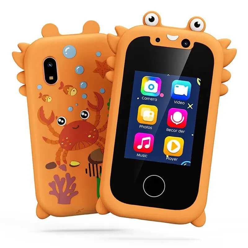 Kindvriendelijke smartphone met HD-camera, muziekspeler en aanraakscherm - Leren en amusement