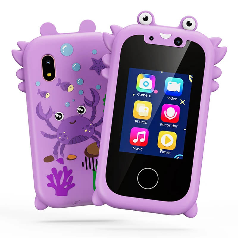 Kindvriendelijke smartphone met HD-camera, muziekspeler en aanraakscherm - Leren en amusement