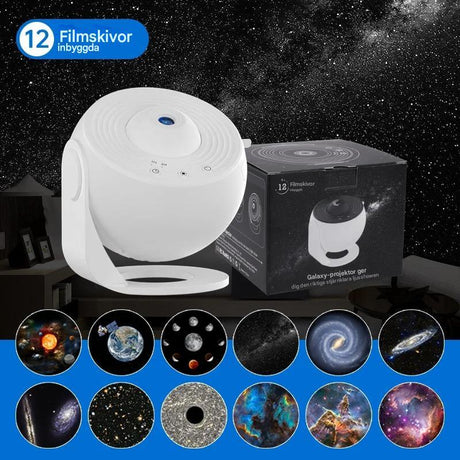 CosmaView - Sterrenhemel Projectorlamp voor kinderkamer en slaapkamer | Galaxy Projector met 360 ° Rotatie