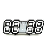 BrightChrono - 3D Digitale LED Wand- & Bureauklok | Stijlvolle Tijdsweergave voor Thuis & Kantoor