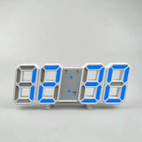 BrightChrono - 3D Digitale LED Wand- & Bureauklok | Stijlvolle Tijdsweergave voor Thuis & Kantoor