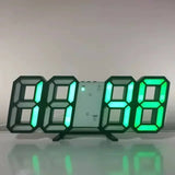 BrightChrono - 3D Digitale LED Wand- & Bureauklok | Stijlvolle Tijdsweergave voor Thuis & Kantoor