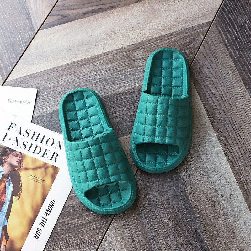 Stijlvolle Regenboog Slippers Binnen Schoenen