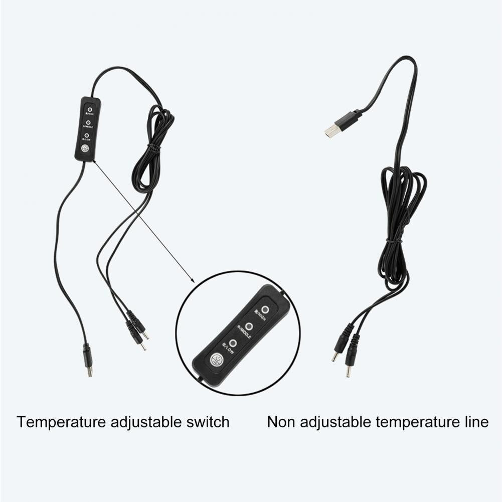 Gebreide Verwarmingshandschoenen 6000mAh