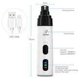 Elektrische nagelknipper & nageltrimmer voor honden en katten - oplaadbaar en ergonomisch ontwerp