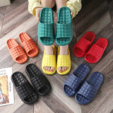 Stijlvolle Regenboog Slippers Binnen Schoenen