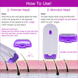 Oplaadbare epilator voor benen en armen