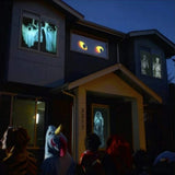 Kerstmis & Halloween holografische projector - 12 spookachtige projecties, LED podiumeffecten voor feesten, eenvoudige installatie, perfecte decoratie