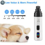 Elektrische nagelknipper & nageltrimmer voor honden en katten - oplaadbaar en ergonomisch ontwerp