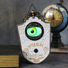 Enge Halloween deurbel met gloeiend oog | Geluids- & lichteffecten - Realistische decoratie voor trick or treating